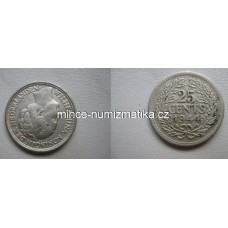 25 Cents 1944 Nederlanden - Holandsko